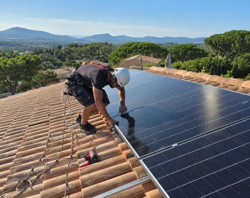 Installateur panneaux solaires Clermont-le-Fort — pose photovoltaïque sur toiture